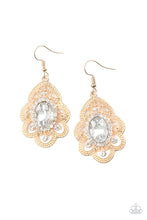 Load image into Gallery viewer, brought✽to✽you✽by✽blingflingbykat✽reign-supreme-gold-earrings✽paparazzi-accessories
