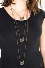 Load image into Gallery viewer, Paparazzi Accessories ❋Seasonal Charm - Brass Necklace❋ Flat Rate Ship $4.50❋ - Image #2
