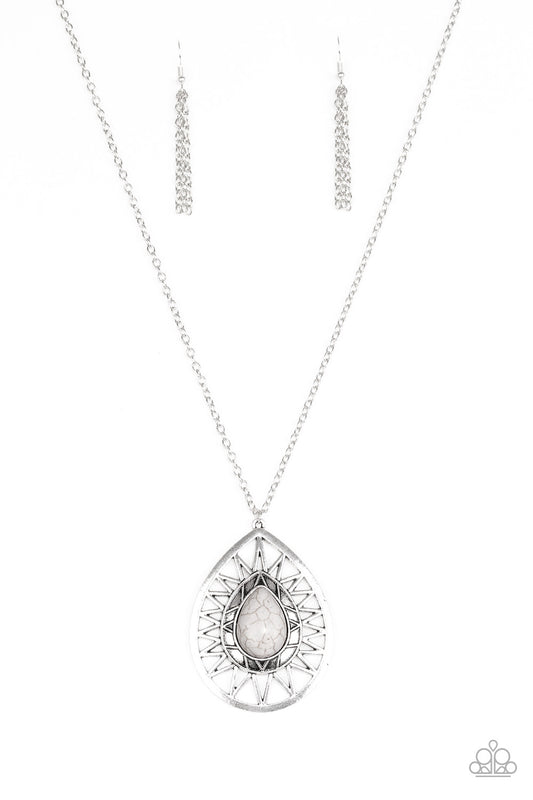 brought✽to✽you✽by✽blingflingbykat✽summer-sunbeam-silver-necklace✽paparazzi-accessories