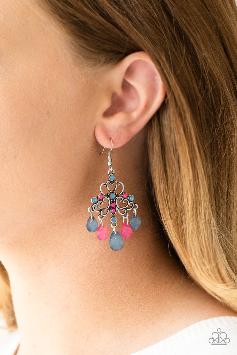 Paparazzi Accessories ✽ Dip It GLOW - Multi Earrings✽Flat Rate Ship $4.50✽