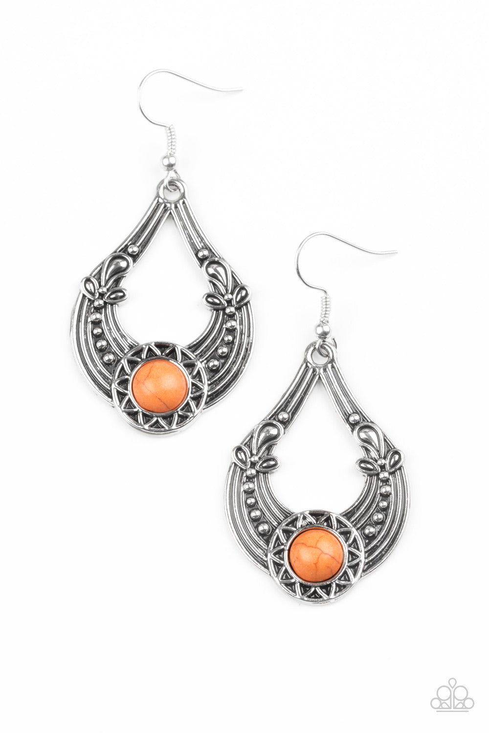 brought✽to✽you✽by✽blingflingbykat✽sol-sonata-orange-earrings✽paparazzi-accessories