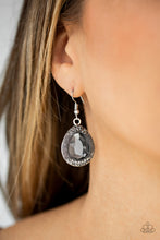 Load image into Gallery viewer, Paparazzi Accessories ✽ Grandmaster Shimmer - Silver Earrings✽Flat Rate Ship $4.50✽
