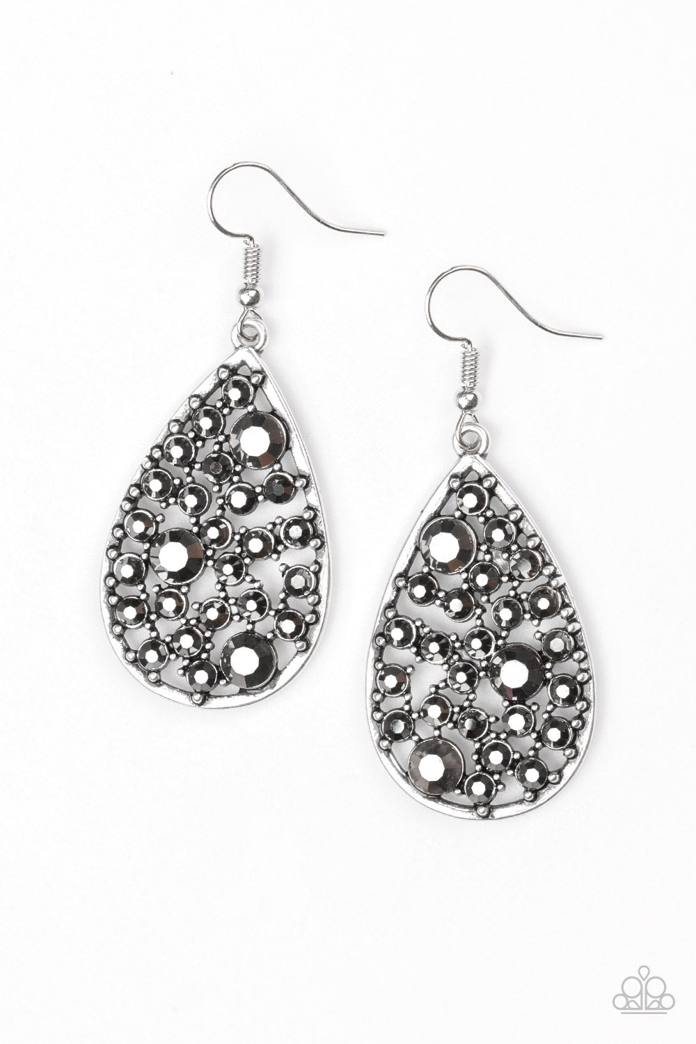 brought✽to✽you✽by✽blingflingbykat✽glow-with-the-flow-silver-earrings✽paparazzi-accessories