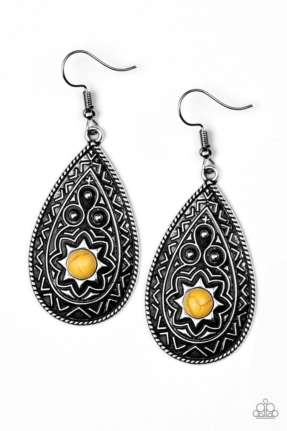 brought✽to✽you✽by✽blingflingbykat✽summer-sol-yellow-earrings✽paparazzi-accessories