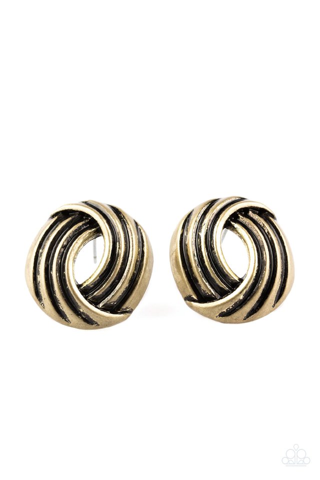 brought-to-you-by-blingflingbykat-rare-refinement-brass-post earrings-paparazzi-accessories-