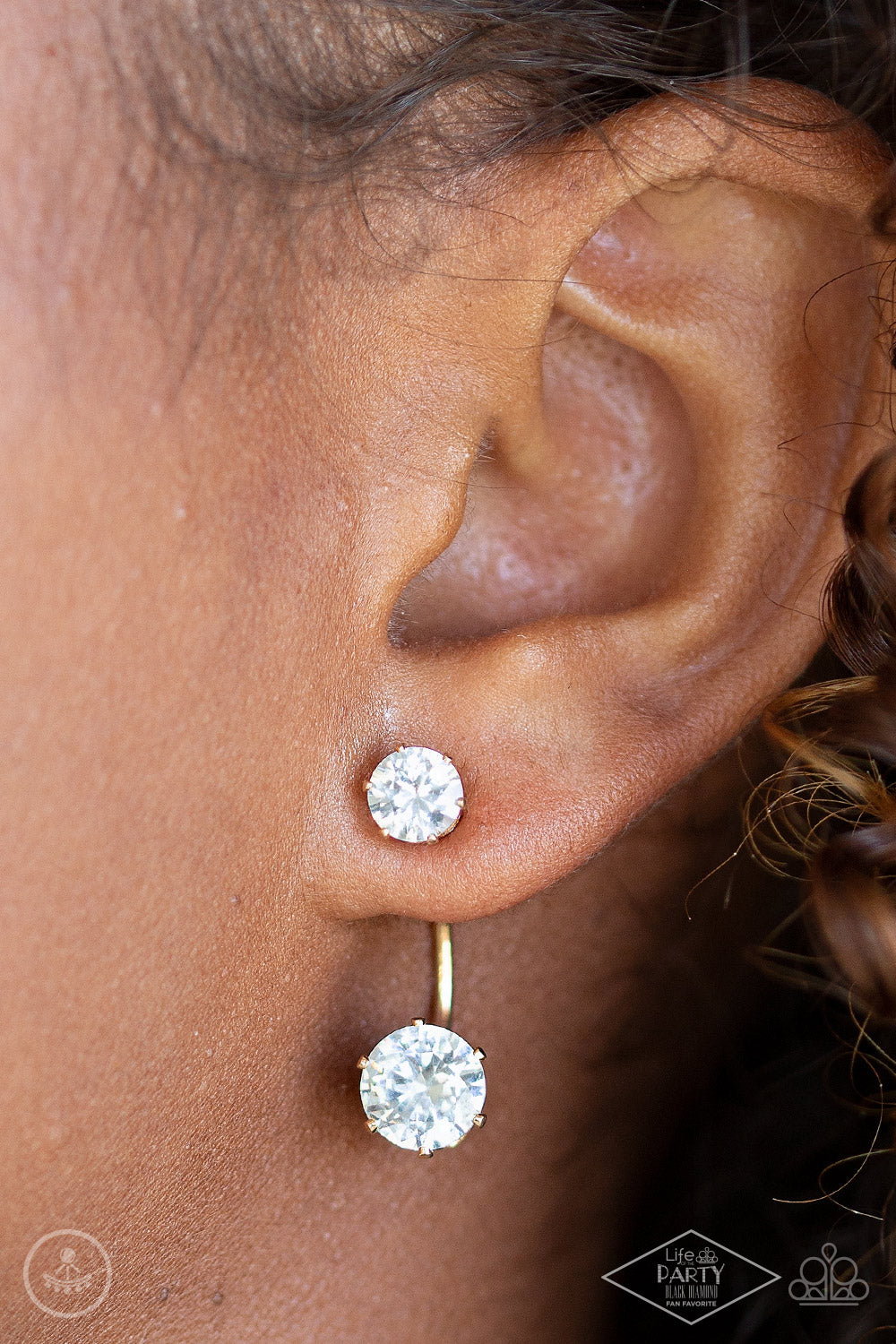 Paparazzi Accessories ❋Starlet Squad - Gold Post Earrings❋ Flat Rate Ship $4.50❋