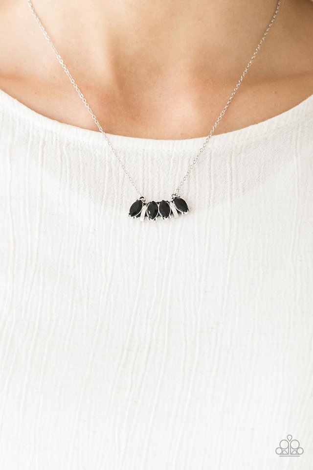 Paparazzi Accessories ❋Deco Decadence - Black Necklace❋ Flat Rate Ship $4.50❋