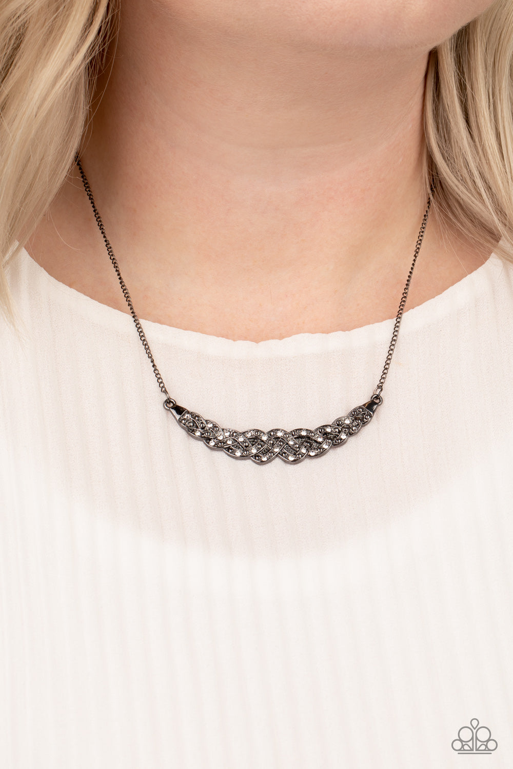 Paparazzi Accessories ✽ Whatever Floats Your YACHT - Black Necklace✽Flat Rate Ship $4.50✽