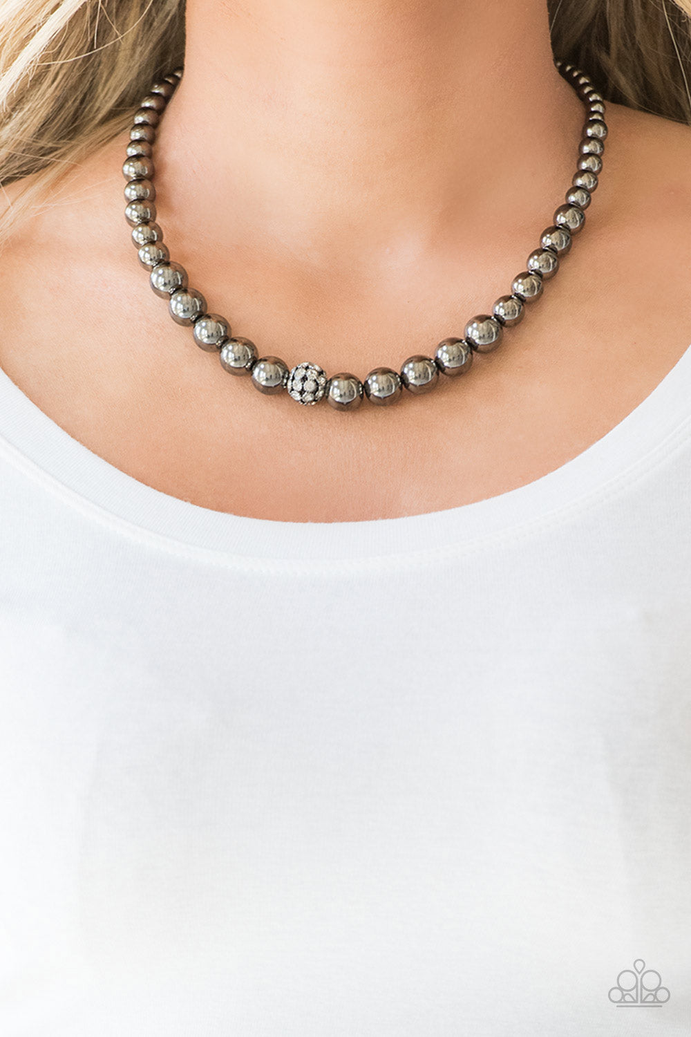 Paparazzi Accessories ❋High-Stakes FAME - Black Necklace❋ Flat Rate Ship $4.50❋