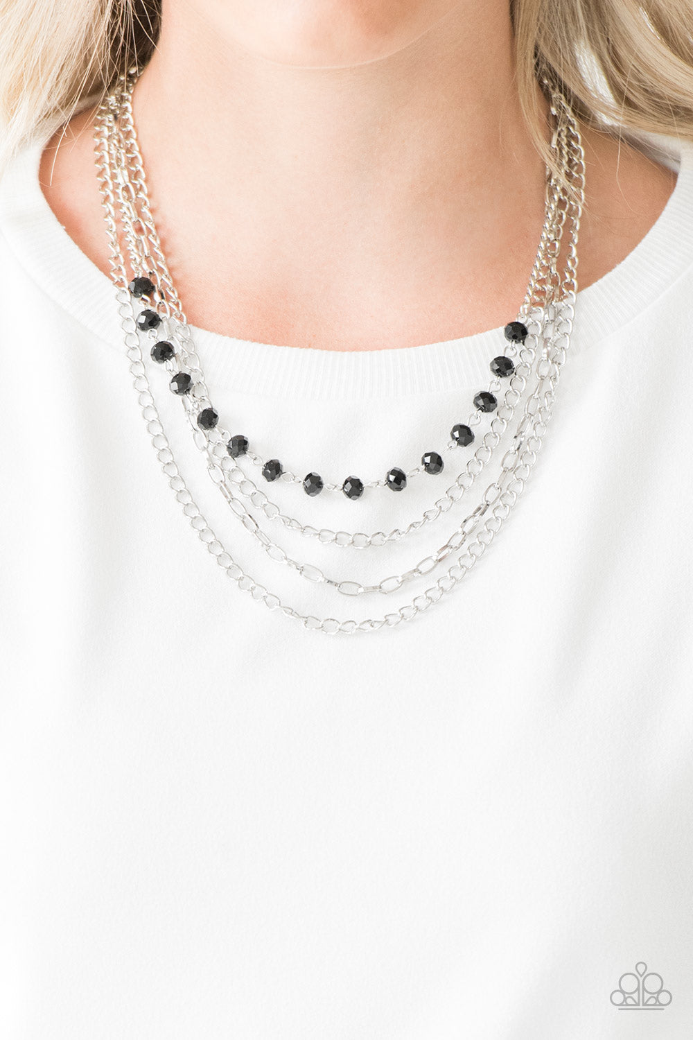 Paparazzi Accessories ✽ Extravagant Elegance - Black Necklace✽Flat Rate Ship $4.50✽