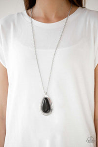 Paparazzi Accessories ✽ BADLAND to The Bone - Black Necklace✽Flat Rate Ship $4.50✽