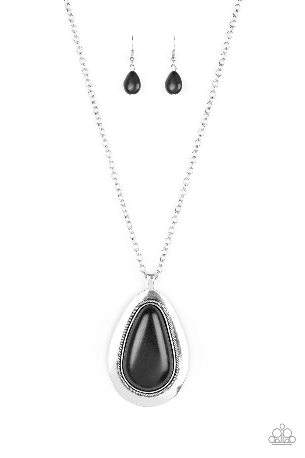 brought✽to✽you✽by✽blingflingbykat✽badland-to-the-bone-black-necklace✽paparazzi-accessories