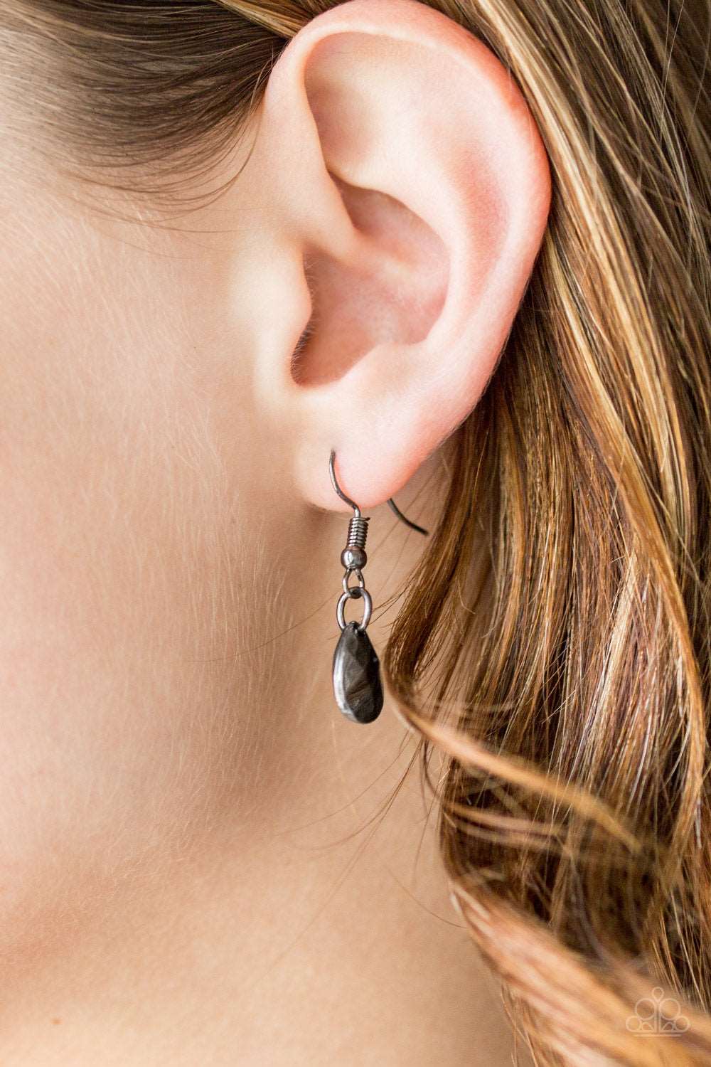 Paparazzi Accessories ✽ Bravo Bravado - Black Necklace✽Flat Rate Ship $4.50✽