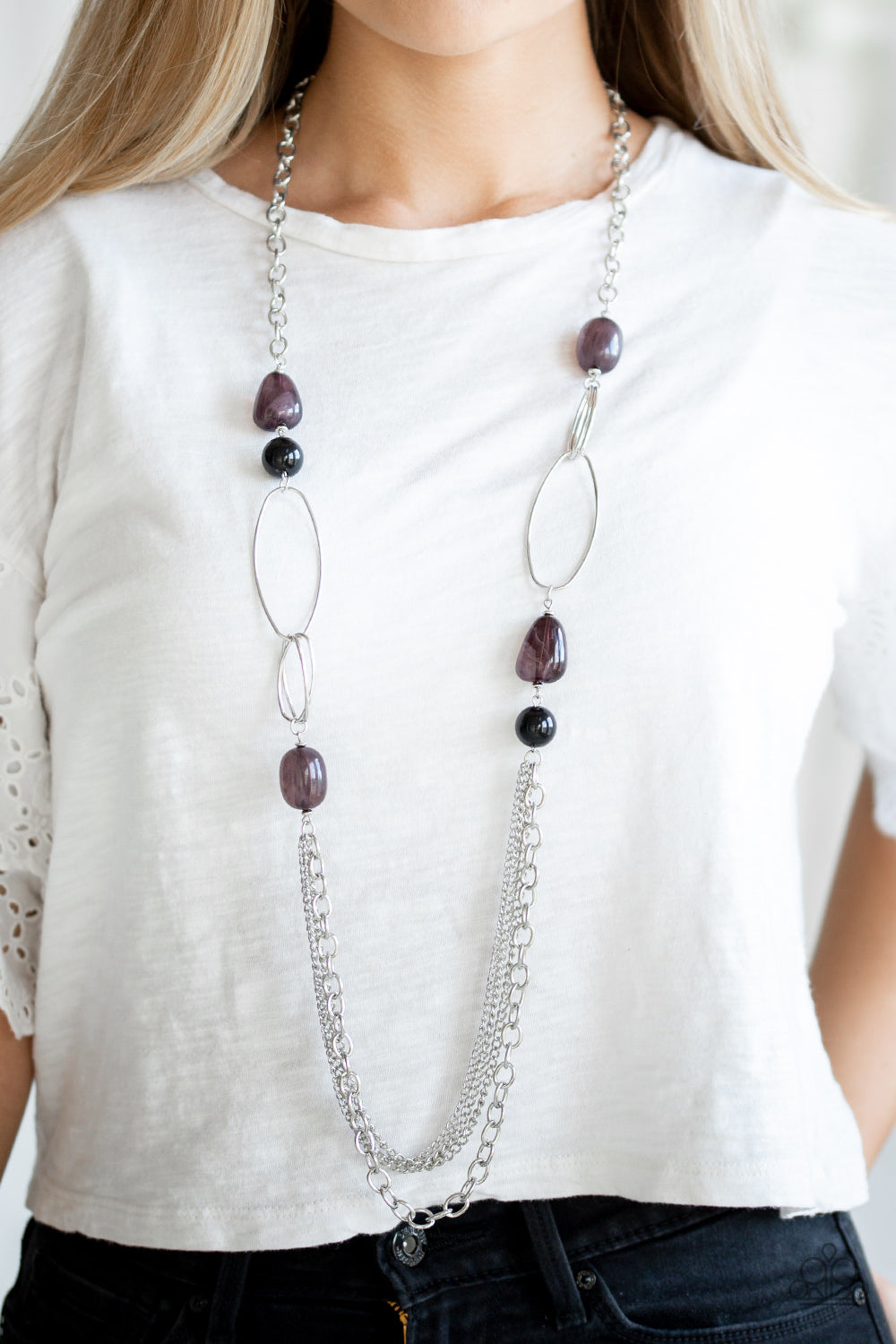 Paparazzi Accessories ❋Pleasant Promenade - Black Necklace❋ Flat Rate Ship $4.50❋
