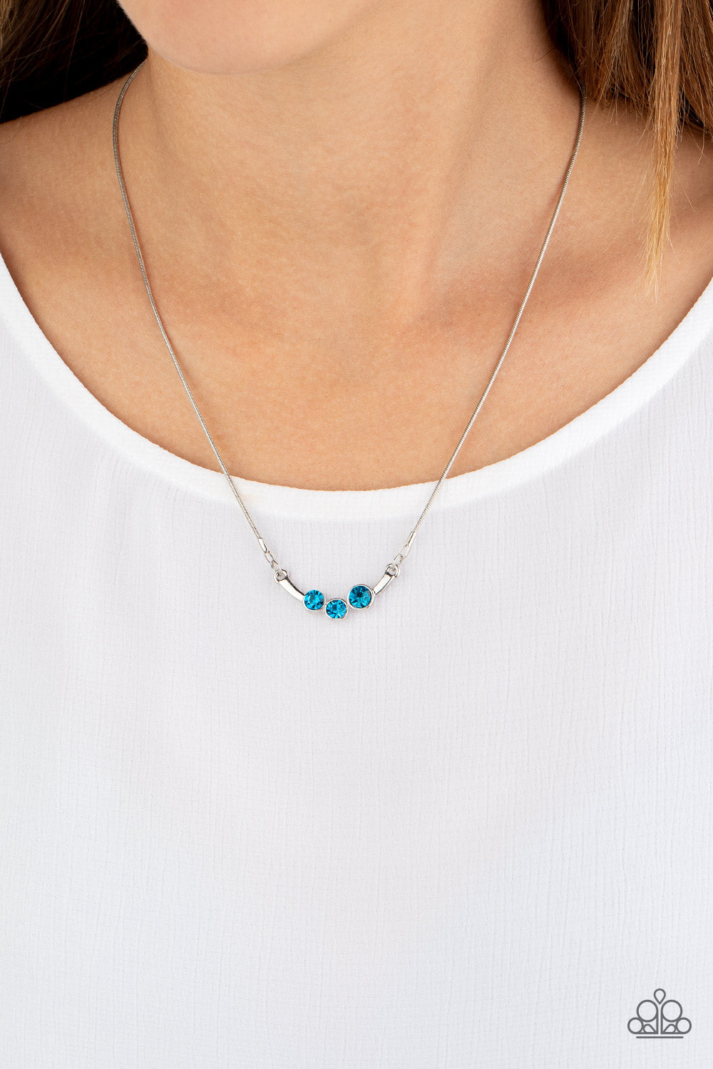 Paparazzi Accessories ✽ Sparkling Stargazer - Blue Necklace✽Flat Rate Ship $4.50✽
