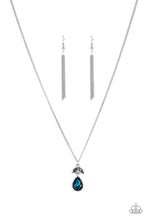 Load image into Gallery viewer, brought✽to✽you✽by✽blingflingbykat✽nice-to-meet-you-blue-necklace✽paparazzi-accessories
