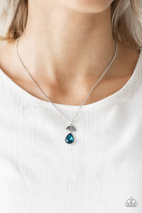 Paparazzi Accessories ✽ Nice To Meet You - Blue Necklace✽Flat Rate Ship $4.50✽