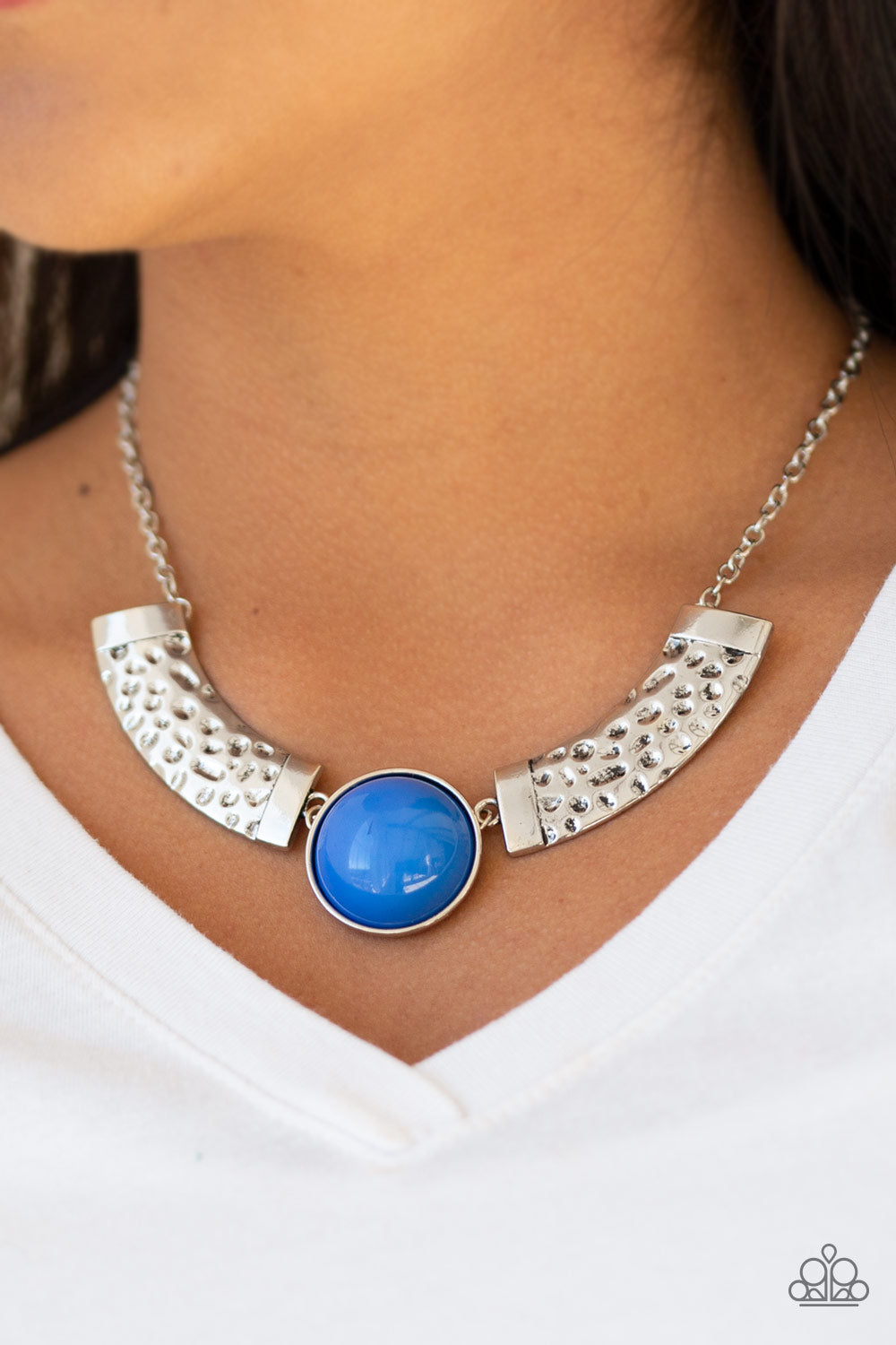 Paparazzi Accessories ✽ Egyptian Spell -Blue Necklace✽Flat Rate Ship $4.50✽