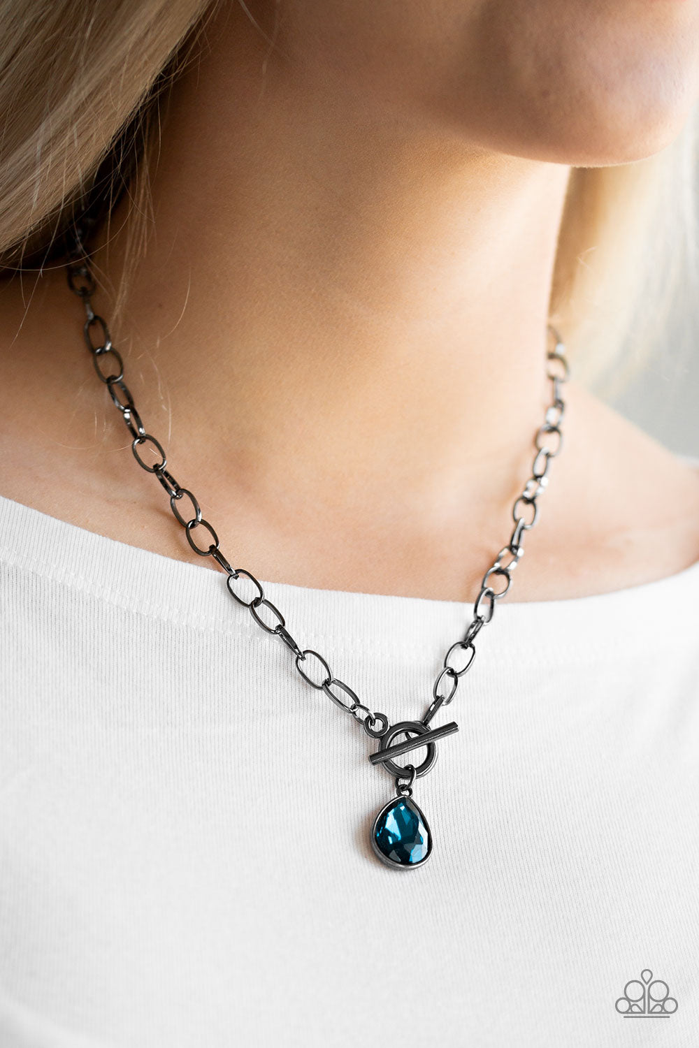 Paparazzi Accessories ✽ So Sorority - Blue Necklace✽Flat Rate Ship $4.50✽ - Blingflingbykat 