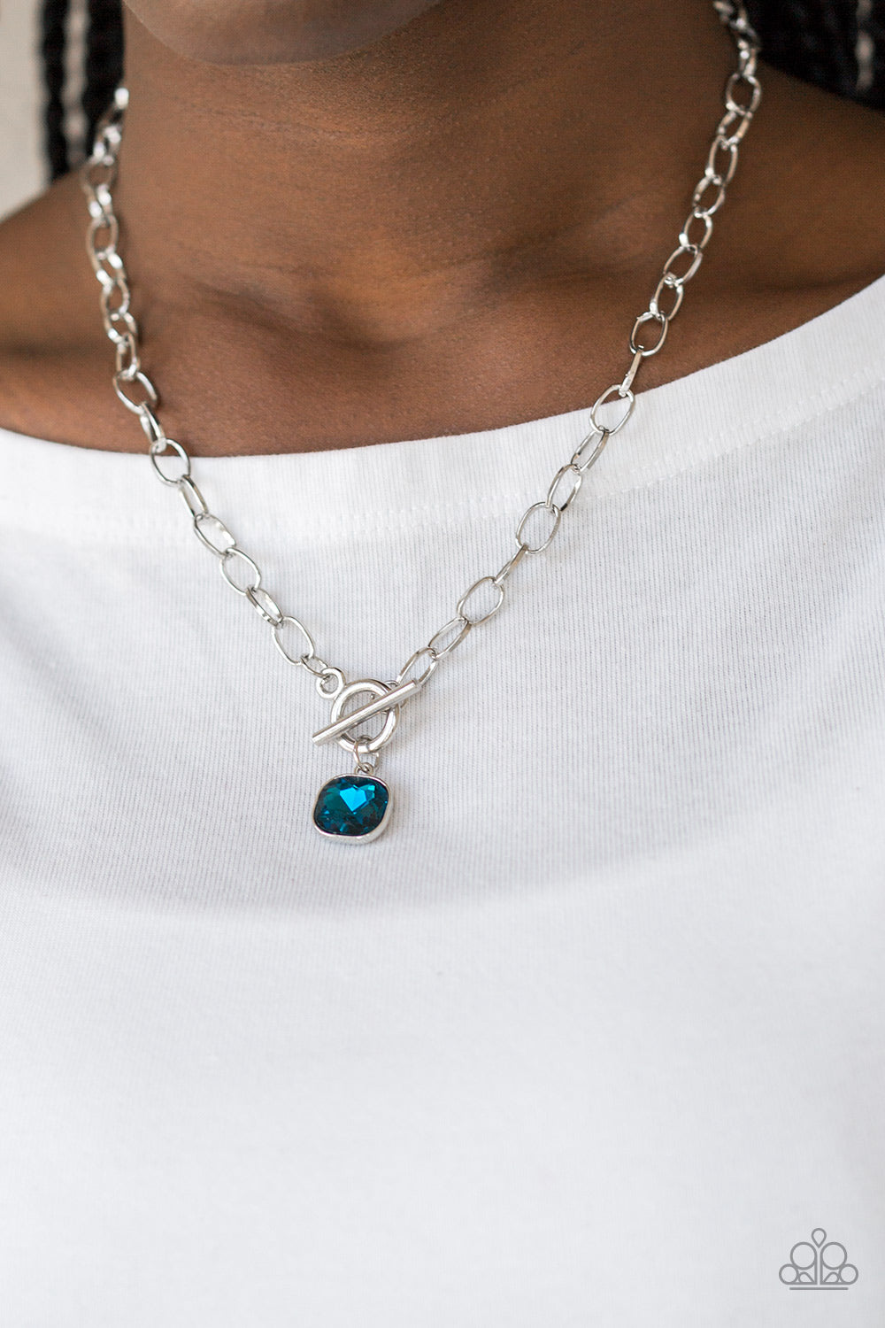 Paparazzi Accessories ✽ Dynamite Dazzle - Blue Necklace✽Flat Rate Ship $4.50✽