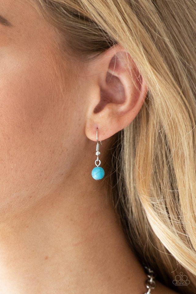 Paparazzi Accessories ❋Ground Forces - Blue Necklace❋ Flat Rate Ship $4.50❋