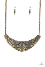 Load image into Gallery viewer, brought-to-you-by-blingflingbykat-terra-trailbreaker-brass-necklace-paparazzi-accessories-
