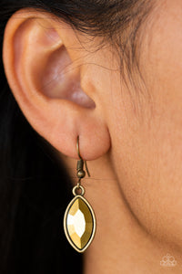 Paparazzi Accessories ✽ Club Sparkle - Brass Necklace✽Flat Rate Ship $4.50✽