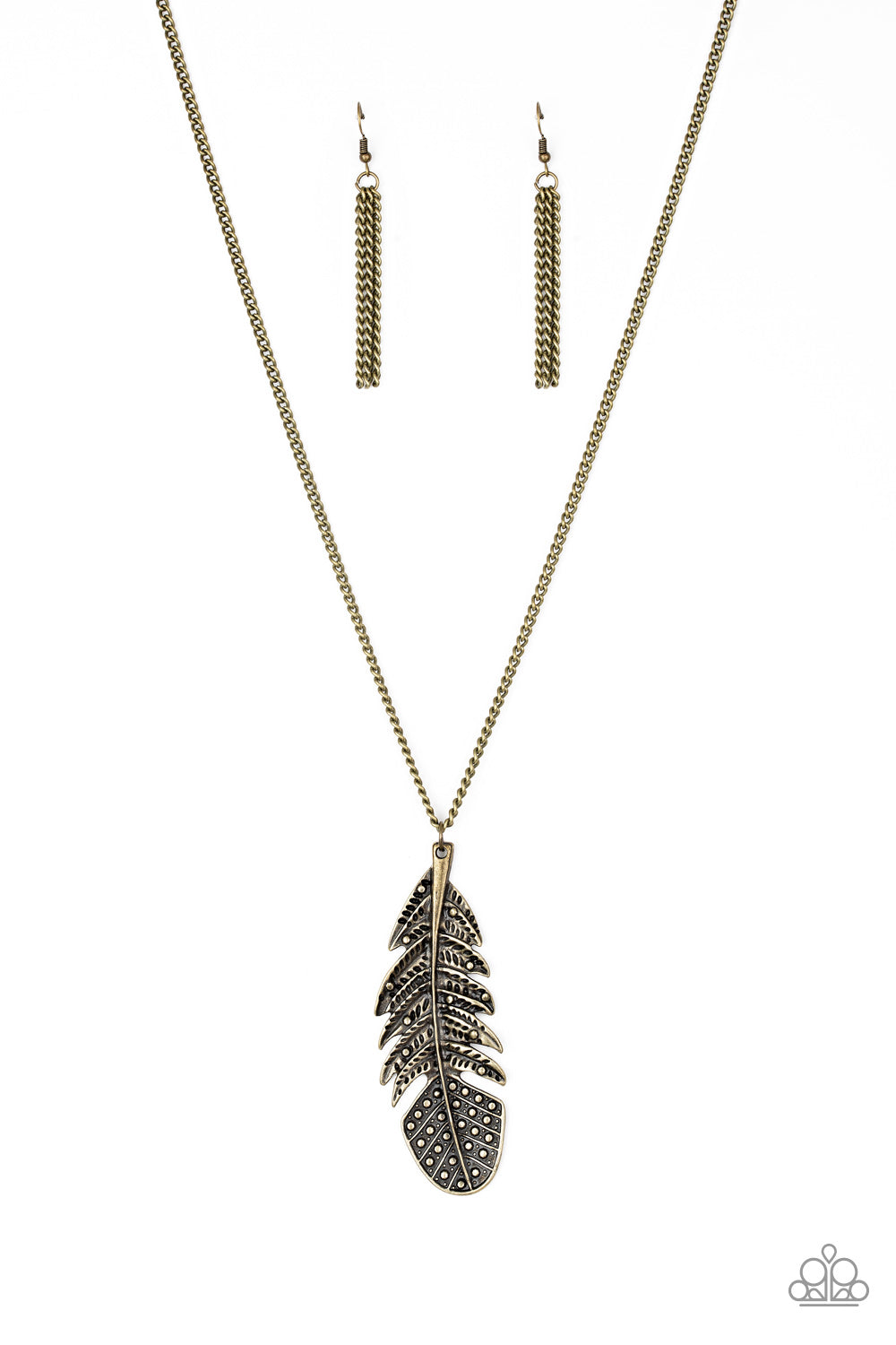 brought✽to✽you✽by✽blingflingbykat✽free-bird-brass-necklace✽paparazzi-accessories