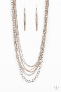 brought✽to✽you✽by✽blingflingbykat✽intensely-industrial-brown-necklace✽paparazzi-accessories