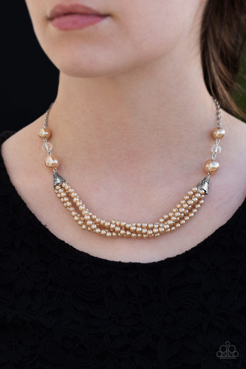 Paparazzi Accessories ❋One-WOMAN Show - Brown Necklace❋ Flat Rate Ship $4.50❋