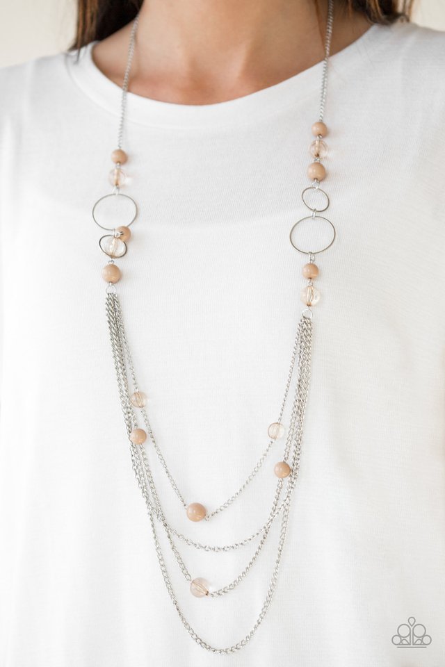 Paparazzi Accessories ❋Bubbly Bright - Brown Necklace❋ Flat Rate Ship $4.50❋