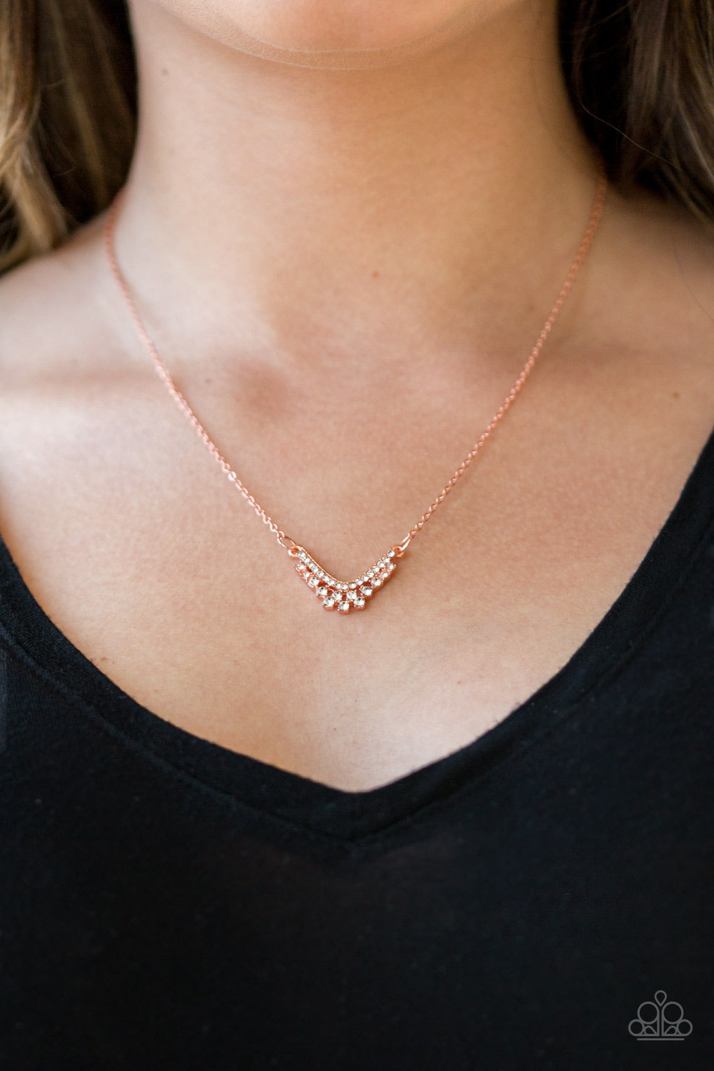 Paparazzi Accessories ✽ Classically Classic - Copper Necklace✽Flat Rate Ship $4.50✽