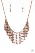 Load image into Gallery viewer, brought-to-you-by-blingflingbykat-rebel-remix-copper-necklace-paparazzi-accessories-
