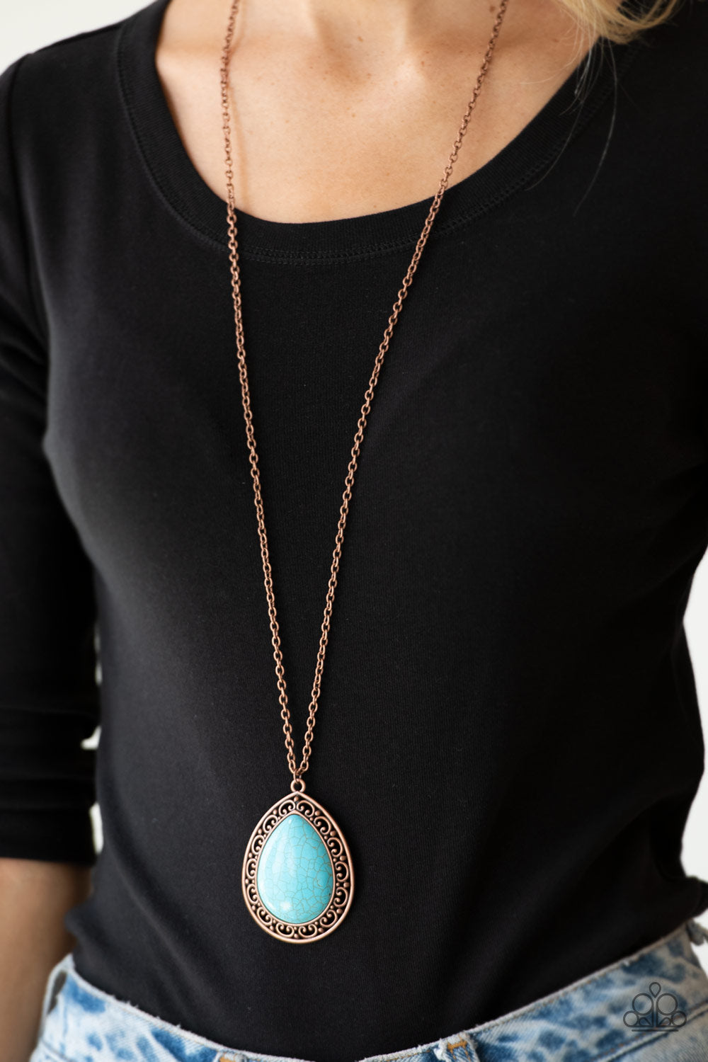 Paparazzi Accessories ✽ Full Frontier - Copper Necklace✽Flat Rate Ship $4.50✽