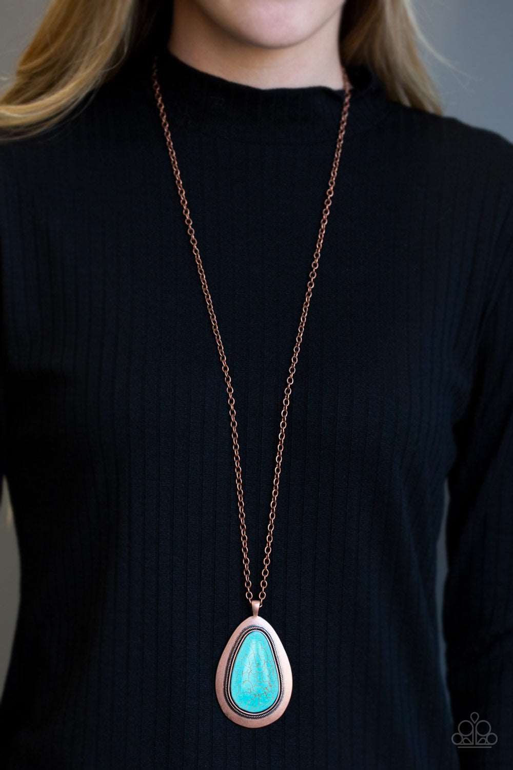 Paparazzi Accessories ✽ BADLAND To The Bone - Copper Necklace✽Flat Rate Ship $4.50✽