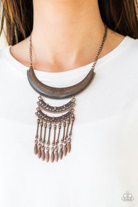 Paparazzi Accessories ✽Eastern Empress - Copper Necklace✽Flat Rate Ship $4.50✽