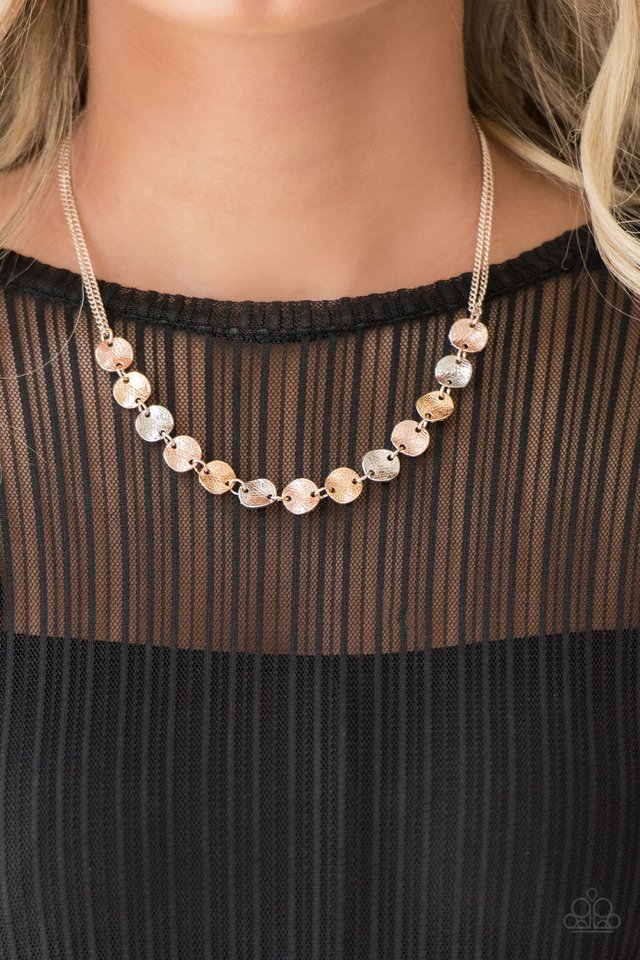Paparazzi Accessories ❋Simple Sheen - Rose Gold Necklace❋ Flat Rate Ship $4.50❋