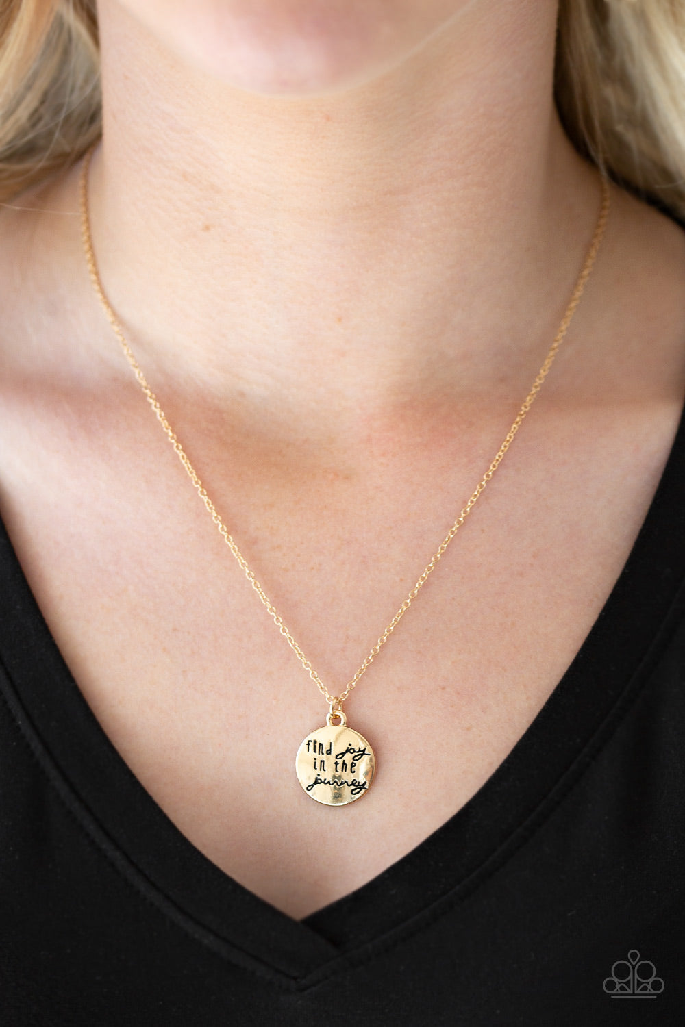 Paparazzi Accessories ✽ Find Joy - Gold Necklace✽Flat Rate Ship $4.50✽