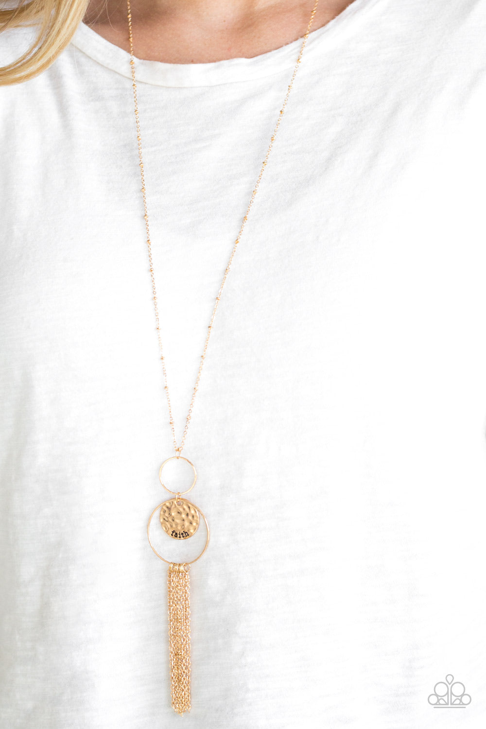Paparazzi Accessories ✽ Faith Makes All Things Possible - Gold Necklace✽Flat Rate Ship $4.50✽