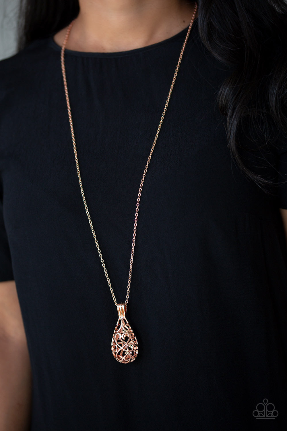 Paparazzi Accessories ✽ Magic Potions - Rose Gold Necklace✽Flat Rate Ship $4.50✽
