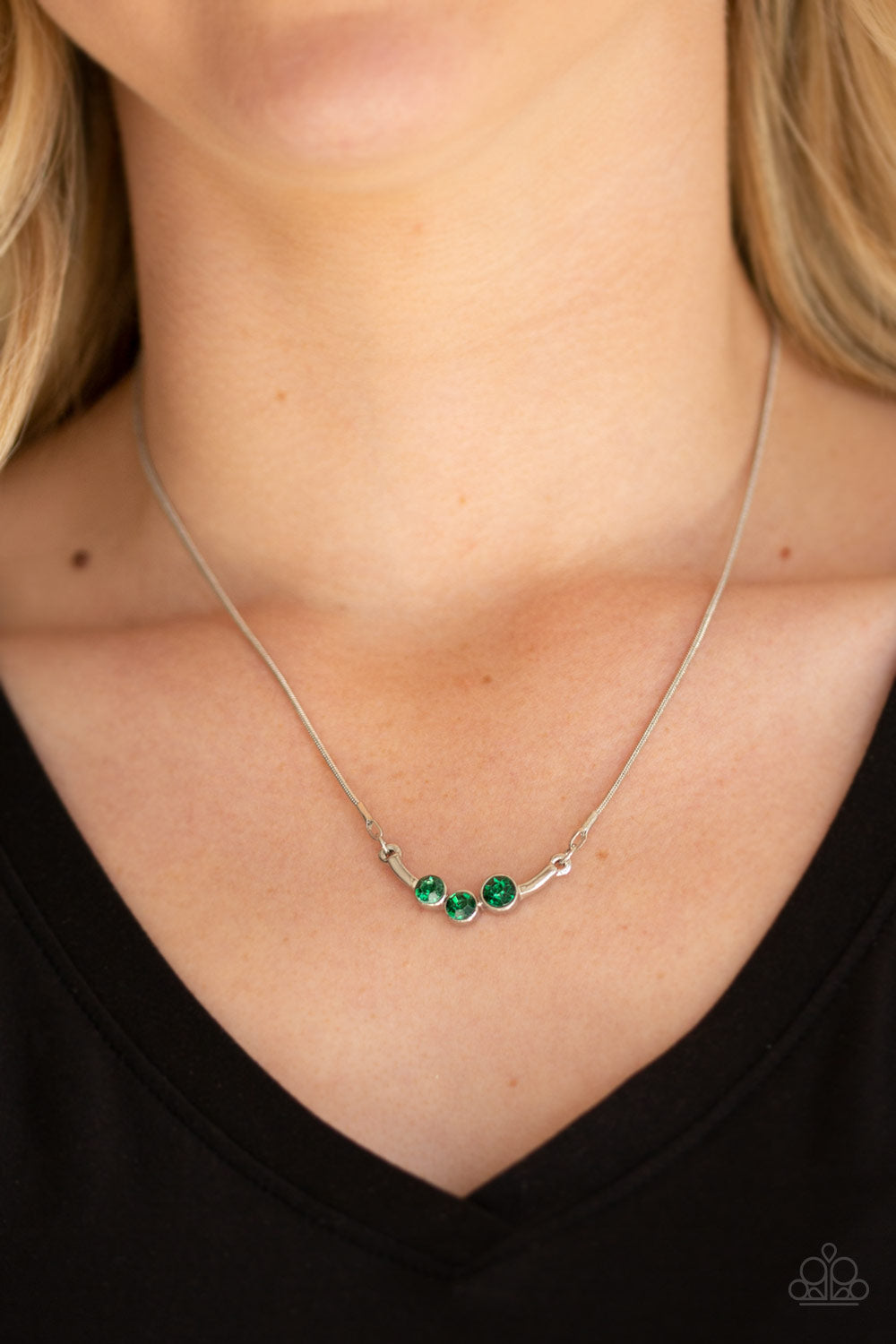 Paparazzi Accessories ❋Sparkling Stargazer - Green Necklace❋ Flat Rate Ship $4.50❋