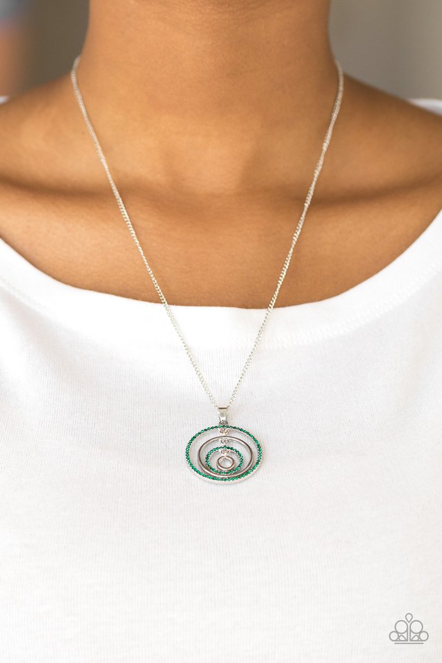 Paparazzi Accessories ❋Upper East Side - Green Necklace❋ Flat Rate Ship $4.50❋