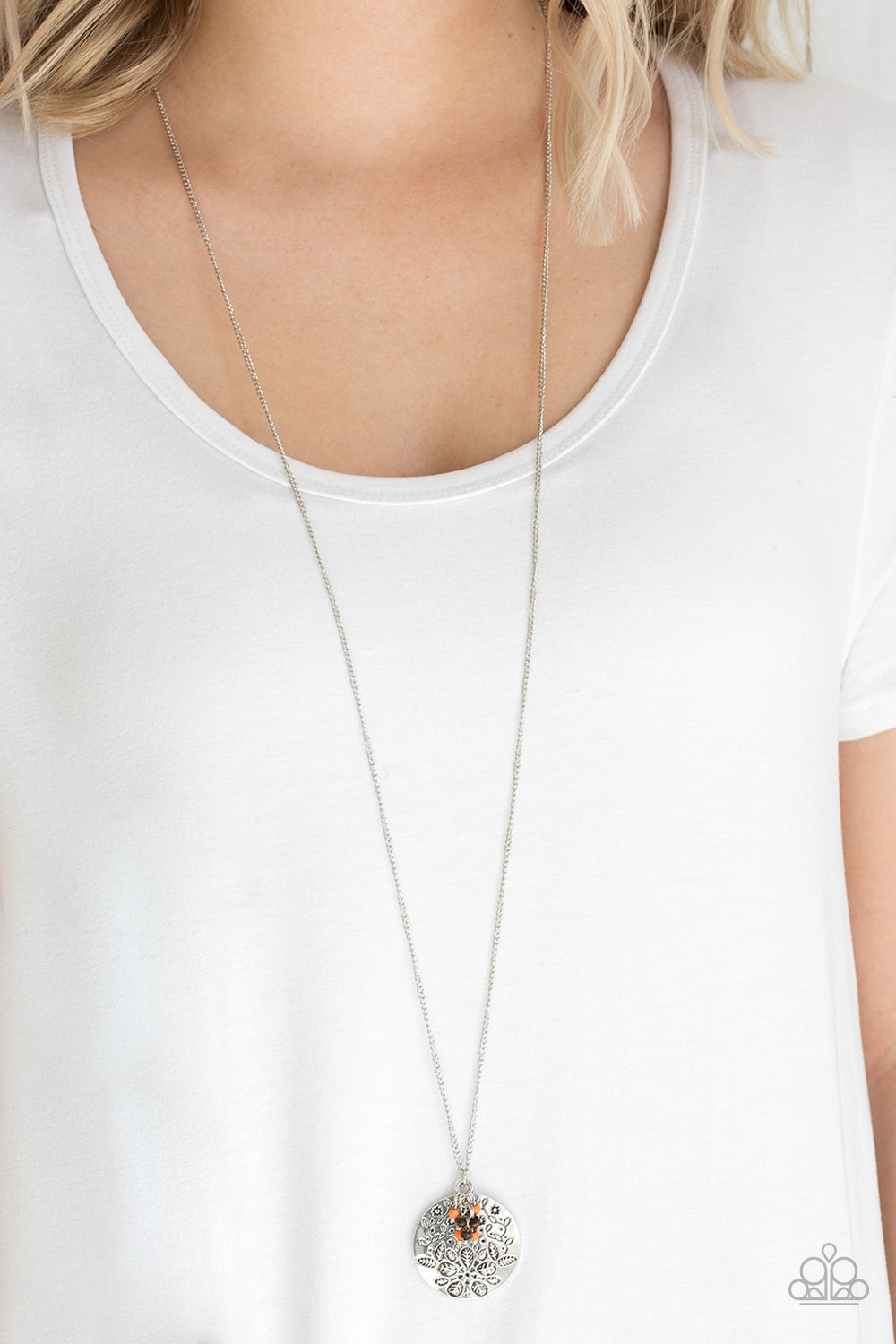 Paparazzi Accessories ✽ Desert Abundance - Orange Necklace✽Flat Rate Ship $4.50✽