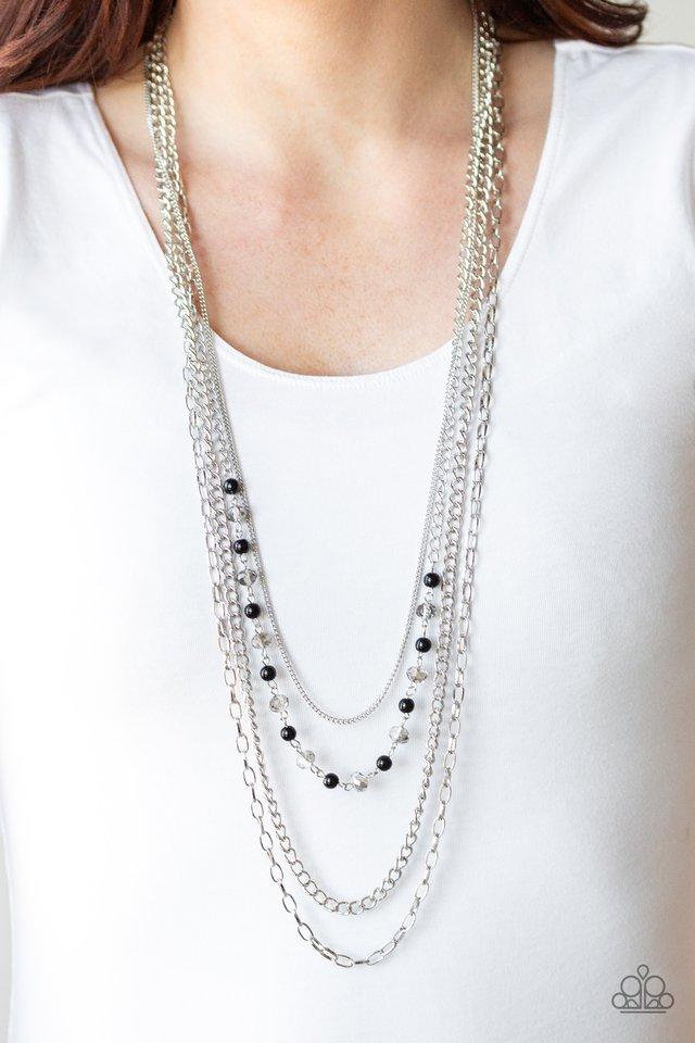 Paparazzi Accessories ❋SoHo Sophistication - Black Necklace❋ Flat Rate Ship $4.50❋ - Image #2