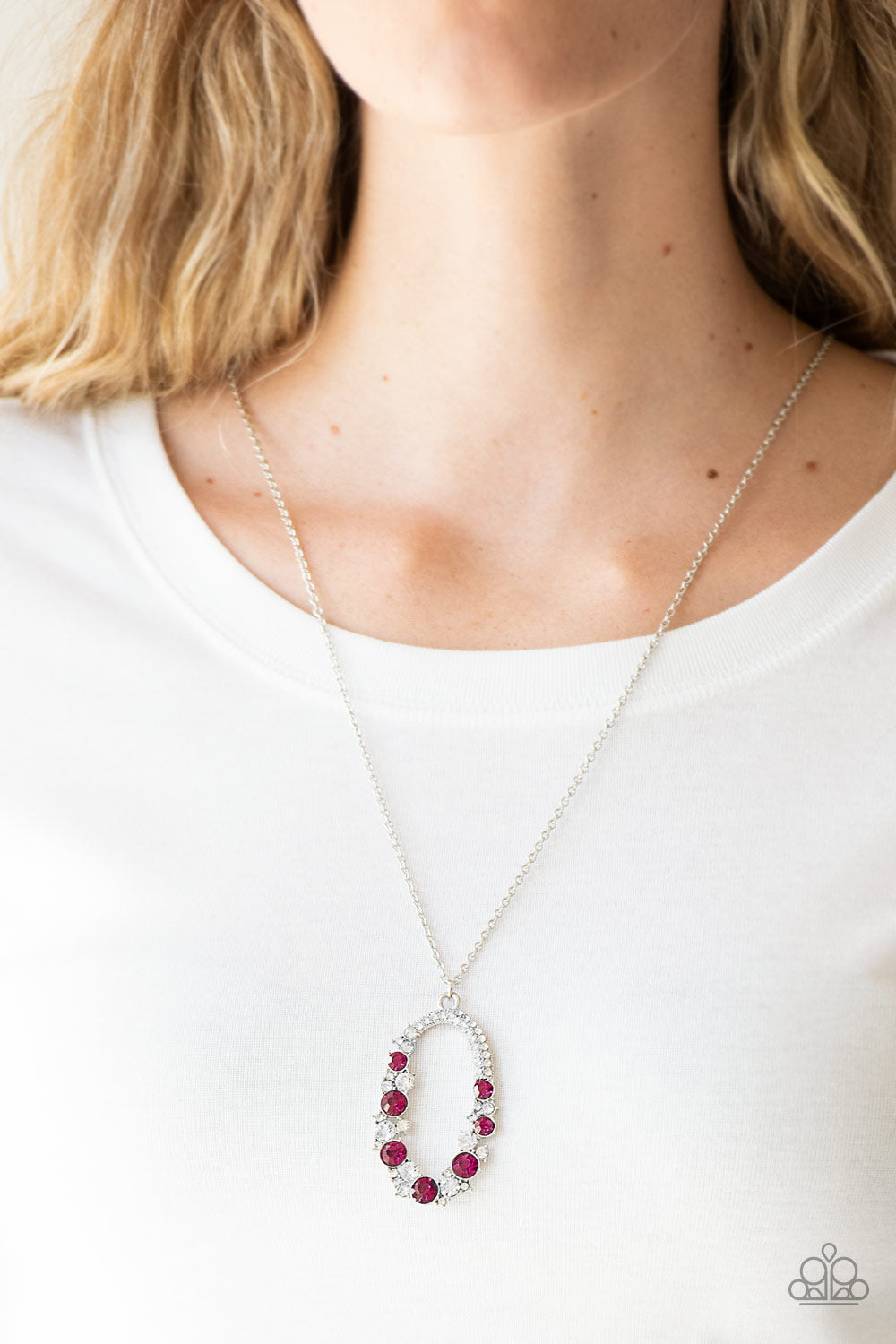 Paparazzi Accessories ✽ Spotlight Social - Pink Necklace✽Flat Rate Ship $4.50✽