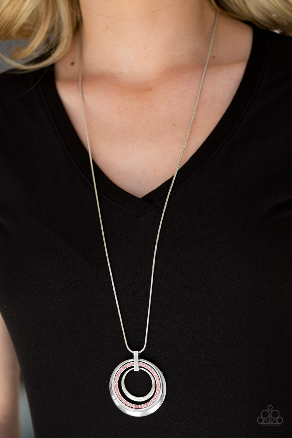 Paparazzi Accessories ✽ Gather Around Gorgeous - Pink Necklace✽Flat Rate Ship $4.50✽