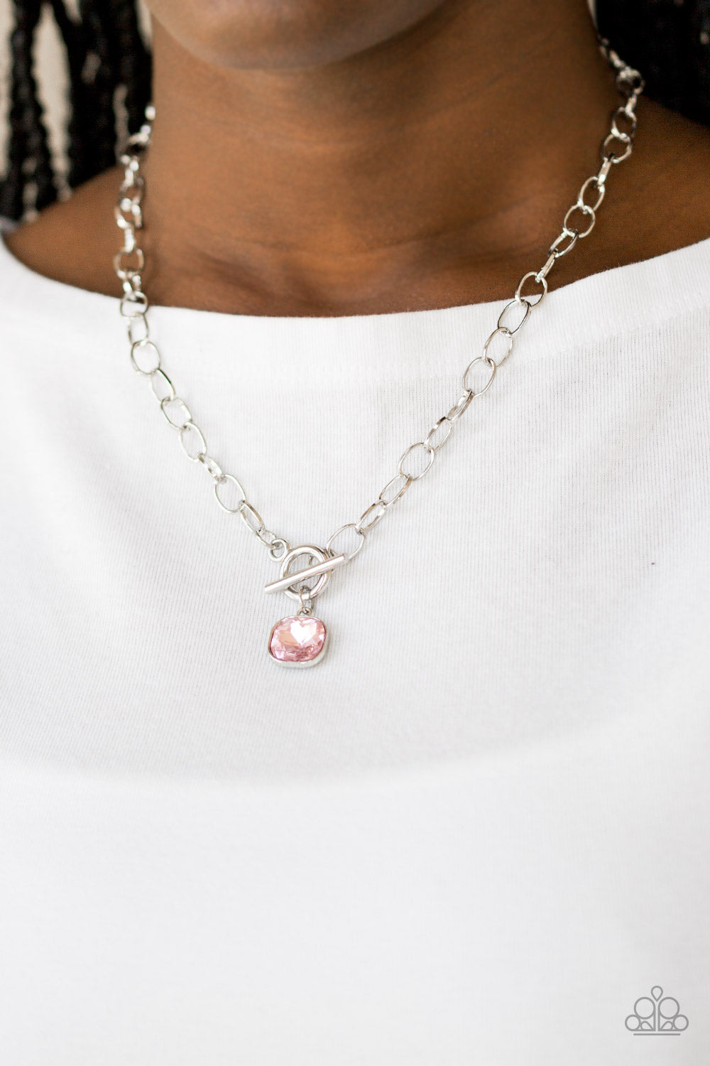Paparazzi Accessories ✽ Dynamite Dazzle - Pink Necklace✽Flat Rate Ship $4.50✽