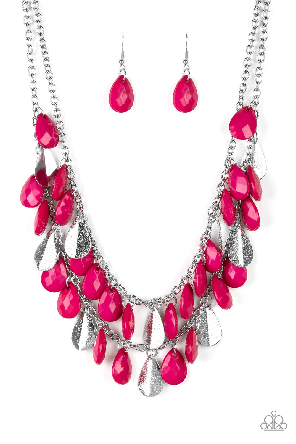 brought✽to✽you✽by✽blingflingbykat✽life-of-the-fiesta-pink-necklace✽paparazzi-accessories