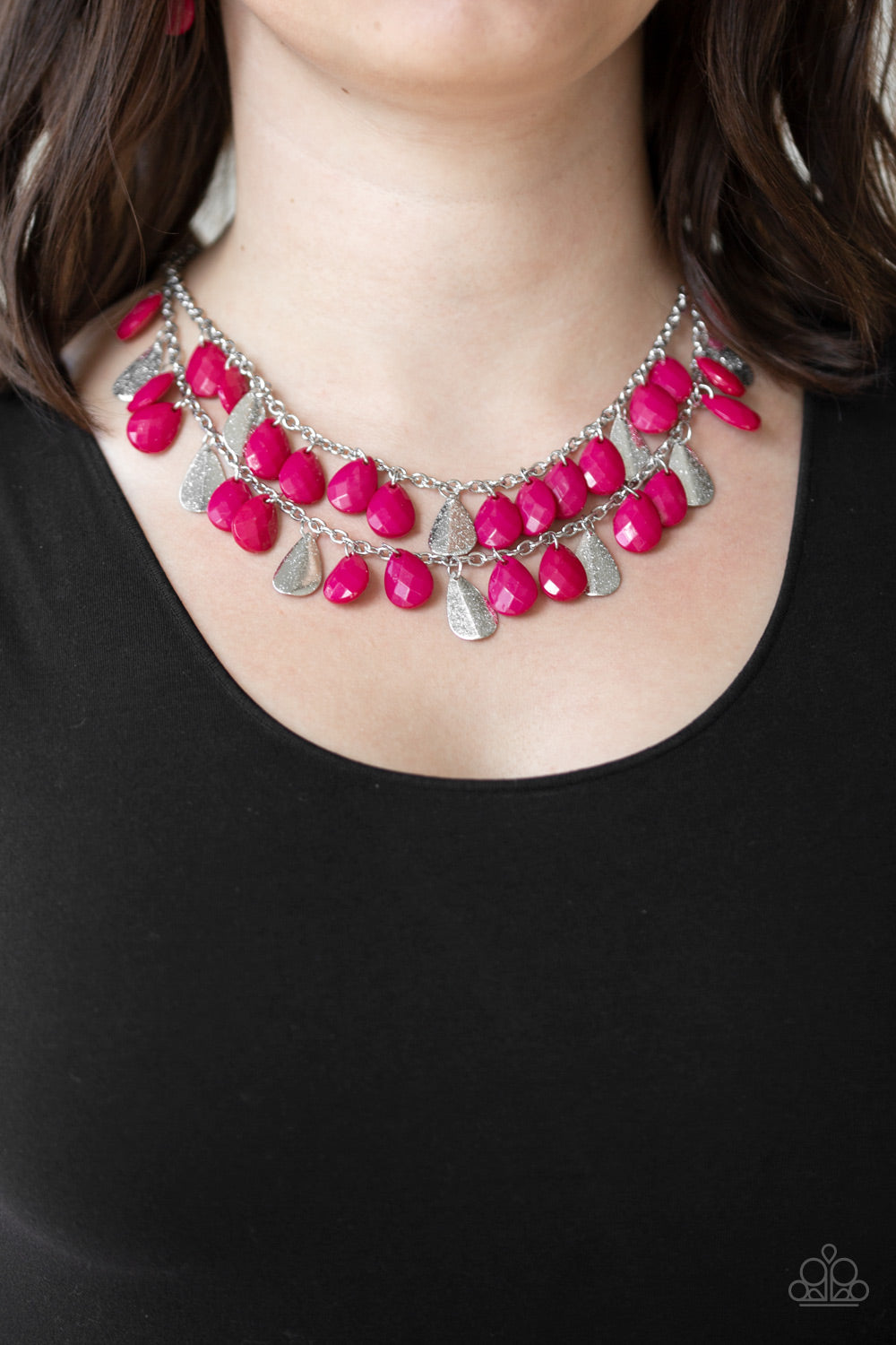 Paparazzi Accessories ✽ Life of the FIESTA - Pink Necklace✽Flat Rate Ship $4.50✽