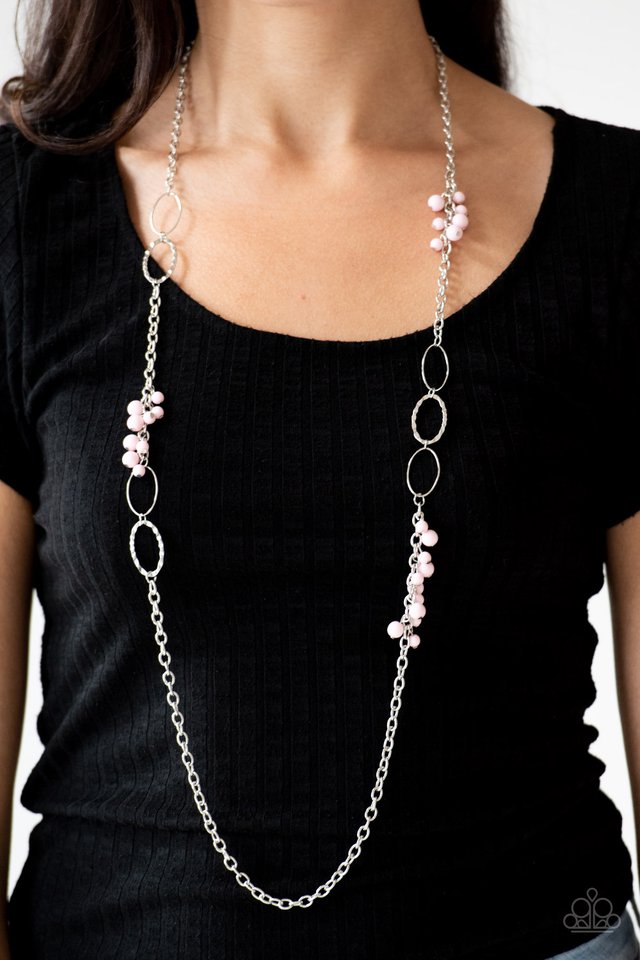 Paparazzi Accessories ❋Flirty Foxtrot - Pink Necklace❋ Flat Rate Ship $4.50❋